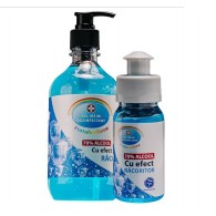 Pachet Lebada Biocid Gel dezinfectant maini racoritor 70% alcool 50 ml + 500 ml✅ .Produse de igiena si dezinfectanti profesionali ✅ 