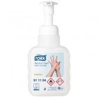 Dezinfectant spuma pe baza de alcool pentru maini cu pompita, 400 ml, Tork, avizat Ministerul Sanatatii 511104✅ .Produse de igiena si dezinfectanti profesionali ✅ 