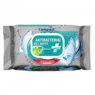 Ultra Compact Servetele Umede antibacteriene pentru maini si suprafete 100 bucati✅ .Produse de igiena si dezinfectanti profesionali ✅ 