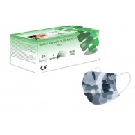 Masti medicale tip 1, 50 buc camuflaj Romania, Global✅ .Produse de igiena si dezinfectanti profesionali ✅ 