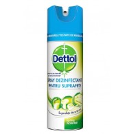 Dettol Spray Virucid dezinfectant suprafete Spring Waterfall, 400 ml avizat Ministerul Sanatatii✅ .Produse de igiena si dezinfectanti profesionali ✅ 