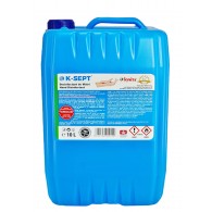 K-SEPT Virucid Dezinfectant maini pe baza de alcool 75%, rezerva 10 L✅ .Produse de igiena si dezinfectanti profesionali ✅ 