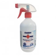 Saniblue Biocid Dezinfectant maini 70% alcool 500 ml, avizat Ministerul Sanatatii✅ .Produse de igiena si dezinfectanti profesionali ✅ 