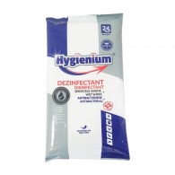 Hygienium Biocid Servetele umede dezinfectante maini 24 buc, avizat Ministerul Sanatatii✅ .Produse de igiena si dezinfectanti profesionali ✅ 