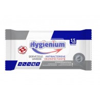 Pachet Hygienium Biocid Servetele Umede dezinfectante maini 12x15 buc, avizat Ministerul Sanatatii✅ .Produse de igiena si dezinfectanti profesionali ✅ 