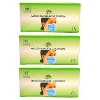 Masti de unica folosinta, 3x50 buc albastre Romania, Global✅ .Produse de igiena si dezinfectanti profesionali ✅ 