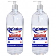 Pachet Hygienium Virucid Gel dezinfectant maini 1000 ml, avizat Ministerul Sanatatii, 2 buc✅ .Produse de igiena si dezinfectanti profesionali ✅ 