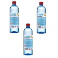 Pachet K-SEPT Virucid Dezinfectant suprafete pe baza de alcool 75% 750 ml x 3 buc✅ .Produse de igiena si dezinfectanti profesionali ✅ 