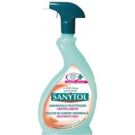 Sanytol Virucid Dezinfectant universal cu parfum de grapefruit 500ml, avizat Ministerul Sanatatii✅ .Produse de igiena si dezinfectanti profesionali ✅ 