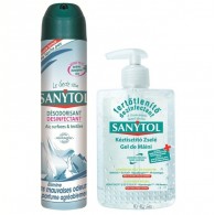 Sanytol Virucid Gel dezinfectant maini 250 ml, avizat Ministerul Sanatatii + Dezinfectant deodorizant fresh 300 ml✅ .Produse de igiena si dezinfectanti profesionali ✅ 